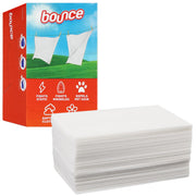 Bounce Lot de 160 draps adoucissants au parfum frais – Draps de nettoyage frais et secs durables pour sèche-linge – Aide à réduire les rides et adoucir les tissus, repousse les peluches et les cheveux