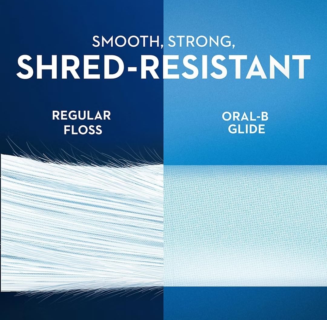 Oral-B Glide Comfort Plus Mint-flavored Floss, 6 PK. AS