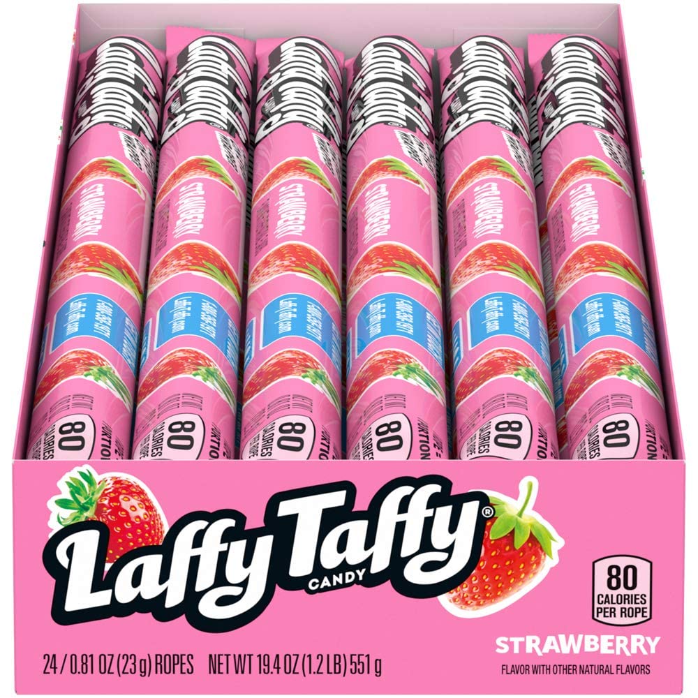 Laffy Taffy Corde Fraise 24 Cordes