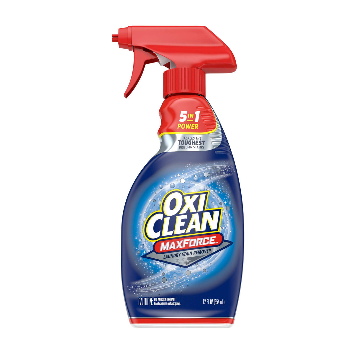 Max Force Laundry Stain Remover, 12 oz. Trigger Spray Bottle, Sold as 1 Each