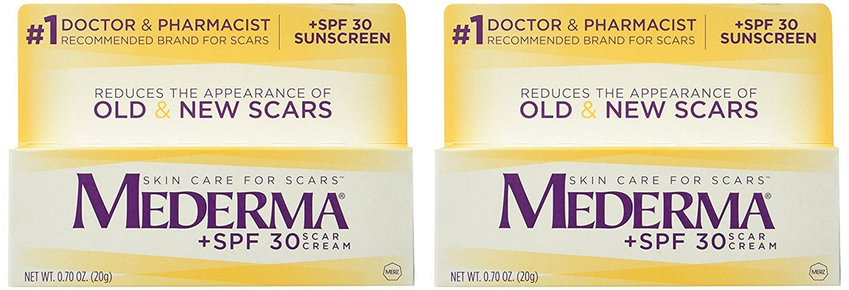 Mederma Cream with SPF 30, 2 Count by Mederma