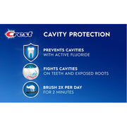 Crest Dentifrice à la menthe fraîche (bicarbonate de soude et blanchiment au peroxyde avec protection tartare) 232G (8.2 Oz)