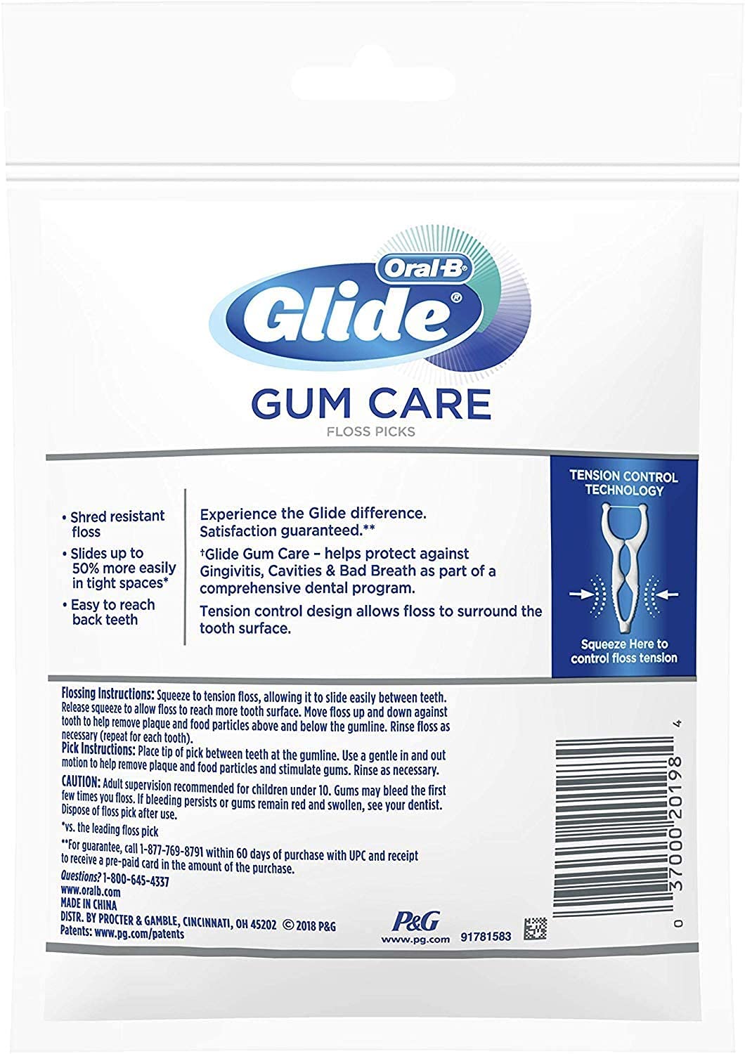 Proctor & Gamble Glide Lot de 30 médiators pour fil dentaire