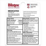 Blistex - Medicated Lip Balm - Baume pour les Lèvres - Ecran Total - SPF 15 - Pack de 3 - .15 oz (4.25 g)