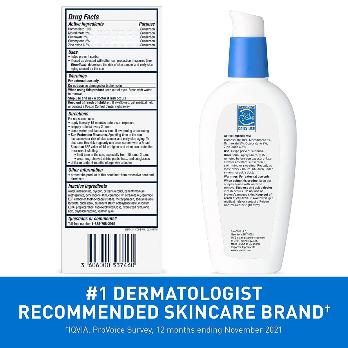 Cerave - Jour Temps Visage Lotion Hydratante Suis