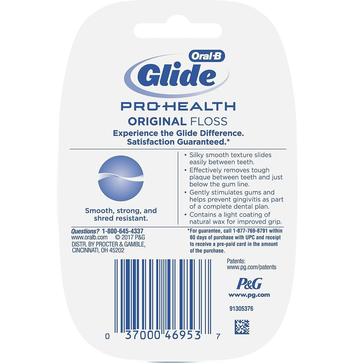 Oral-B Glide Pro-Health Original Floss 50M (2 Paquet)
