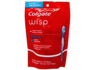 Colgate Max Fresh Wisp Mini-brosse à dents, Menthe poivrée, Lot de 3 (3 x 24 pièces)