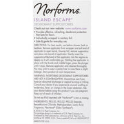 Norforms Deodorant Suppositories, Island Escape, 12 Count (Pack of 3)