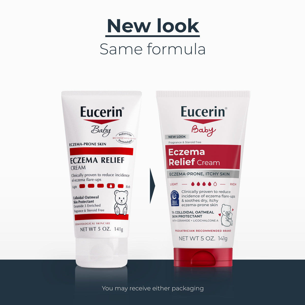 Eucerin Soulagement de l'eczéma bébé Crème pour le corps 141,7 gram