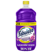 Fabuloso Nettoyant tout usage pour sols, salle de bains, douches et cuisines Lavande - 56 Fl Oz