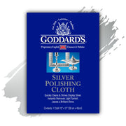 Goddard's Chiffon de Polissage Argent - Pas de frottement ou de Polissage nécessaire. 1 Pack Bleu