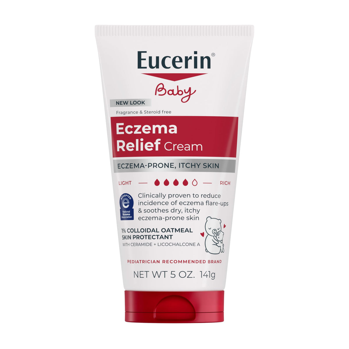 Eucerin Soulagement de l'eczéma bébé Crème pour le corps 141,7 gram