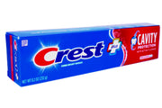 Crest Cavity Plus Protection Toothpaste, Regular, 8.2 Oz (Pack of 6) by Crest (English Manual)