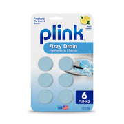 Plink Fizzy Désodorisant de Purge et Aspirateur Parfum, DE Citron, 6 Positions 6 Tablets Lemon Scent