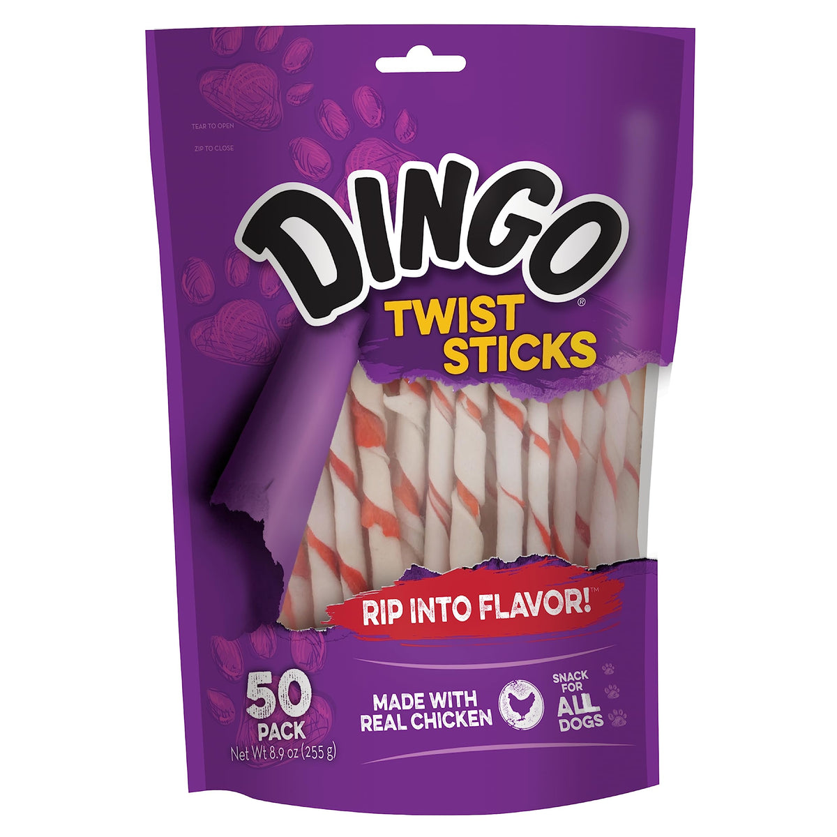 Dingo Friandises à mâcher pour Chien de qualité supérieure provenant de Sources Non Chinoises.