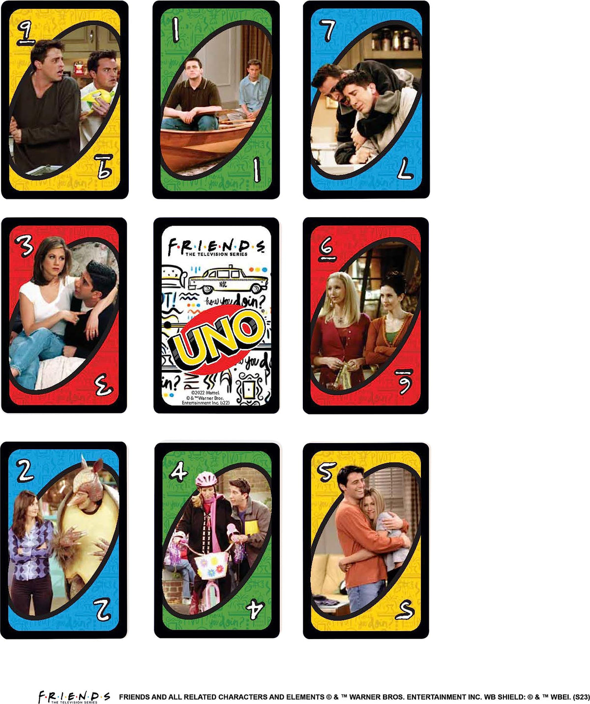 Mattel Games UNO All Wild Jeu de cartes pour soirée en famille