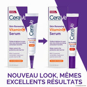 CeraVe Vitamin C Serum with Hyaluronic Acid | Skin Brightening Serum for Face with 10% Pure Vitamin C | Fragrance Free | 1 Fl. Oz
