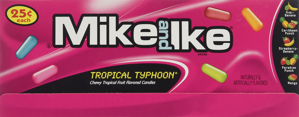 Mike and Ike Tropical Typhoon 24 boxes