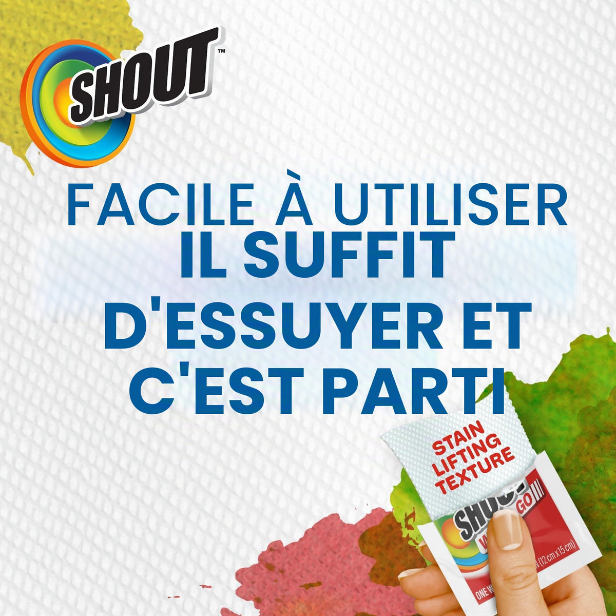 Crier essuyer et aller