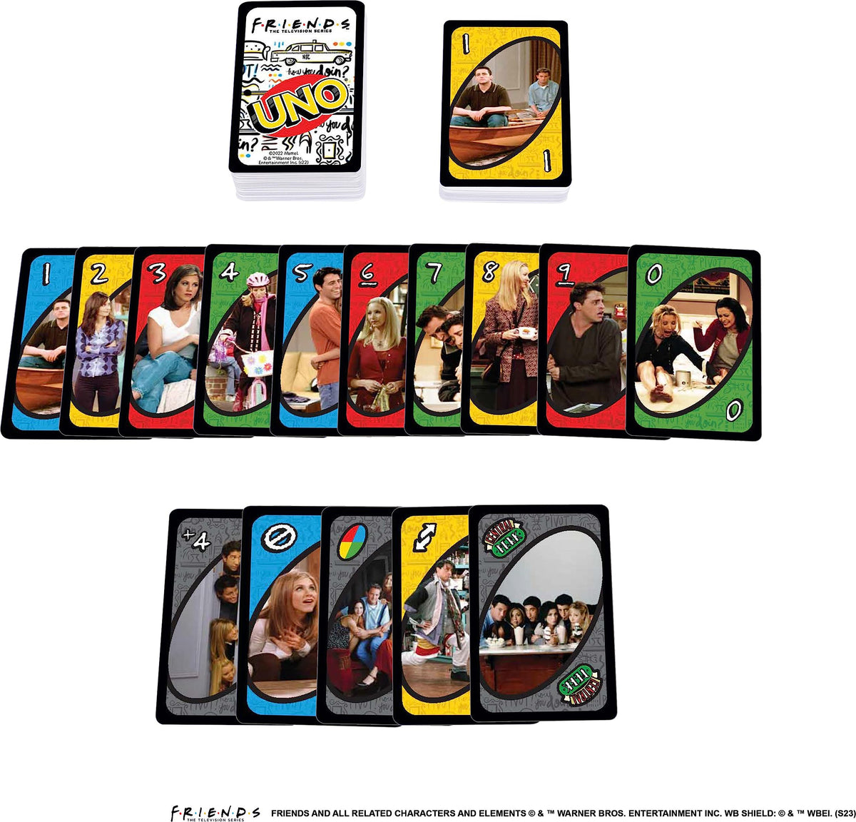 Mattel Games UNO All Wild Jeu de cartes pour soirée en famille