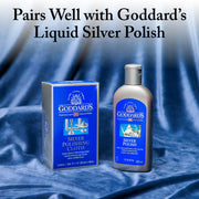 Goddard's Chiffon de Polissage Argent - Pas de frottement ou de Polissage nécessaire. 1 Pack Bleu