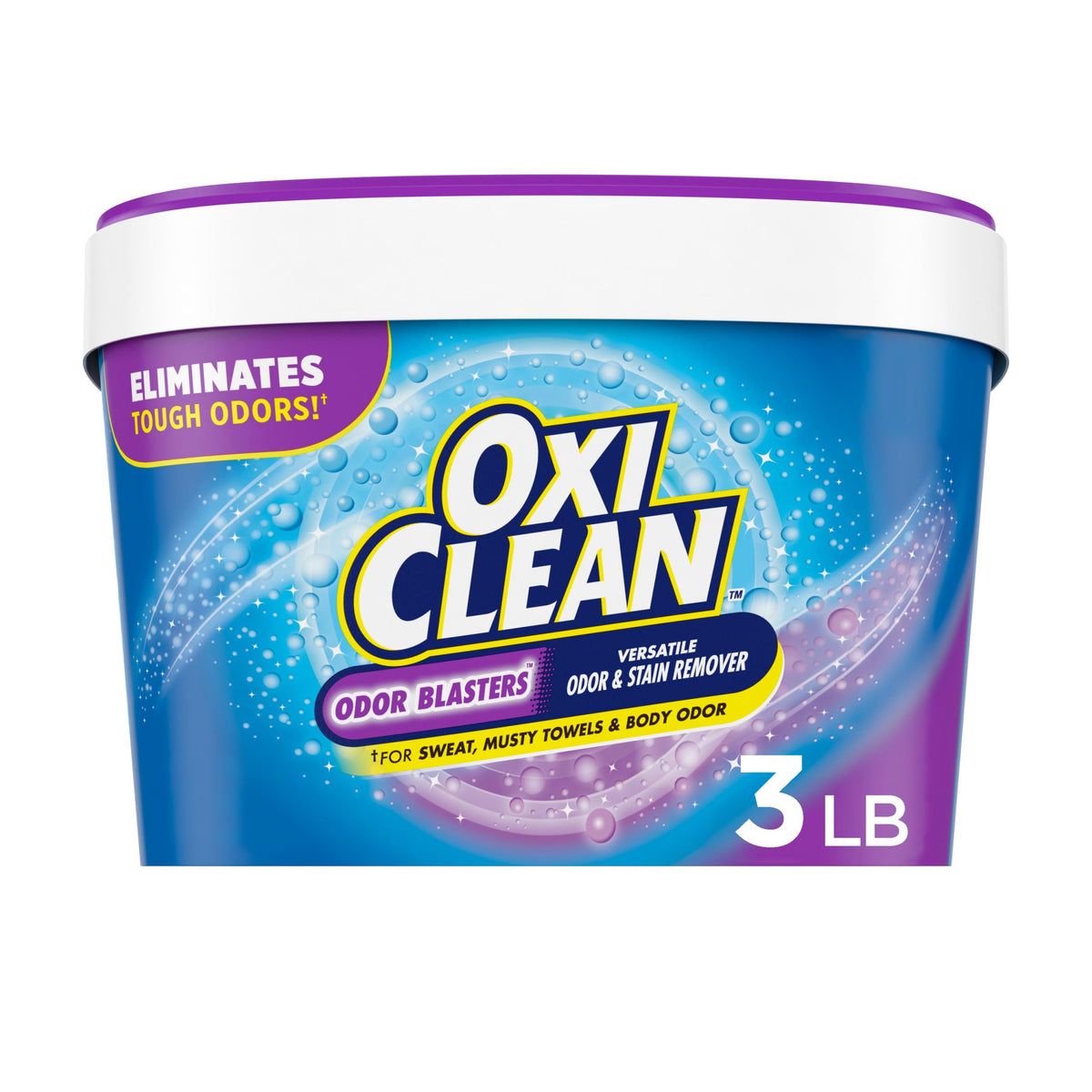 OxiClean Odor Blasters Poudre anti-odeurs et taches polyvalente, 1,4 kg