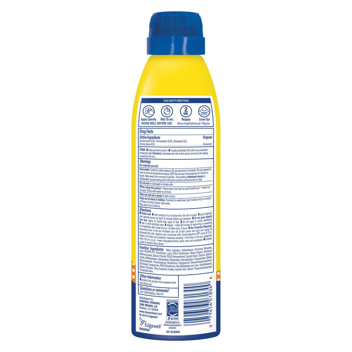 Banana Boat Tear Free Sting Free Sunscreen