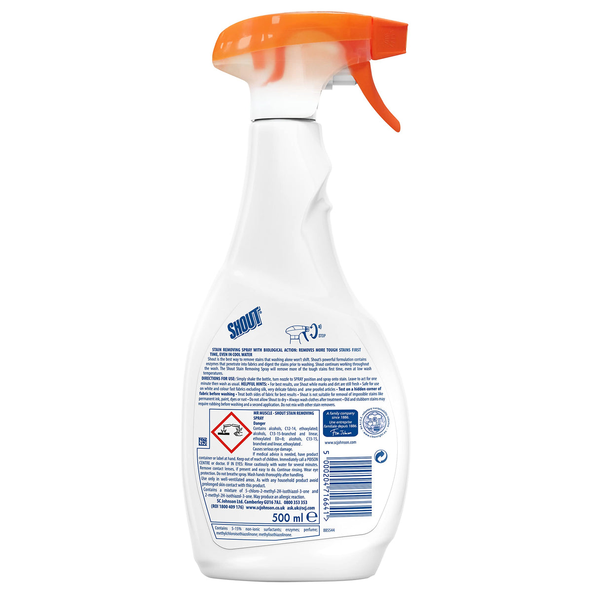 Shout Spray détachant triple action 500 ml