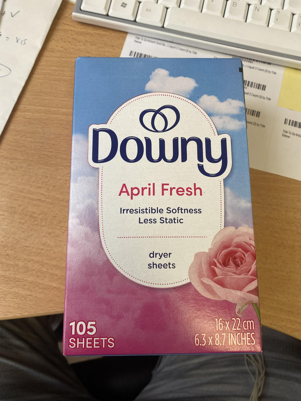 Downy April Fresh Feuilles adoucissantes pour sèche-linge