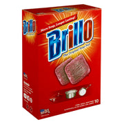 Brillo Savon de Laine d'acier Coussinets Rouge, 10 graines