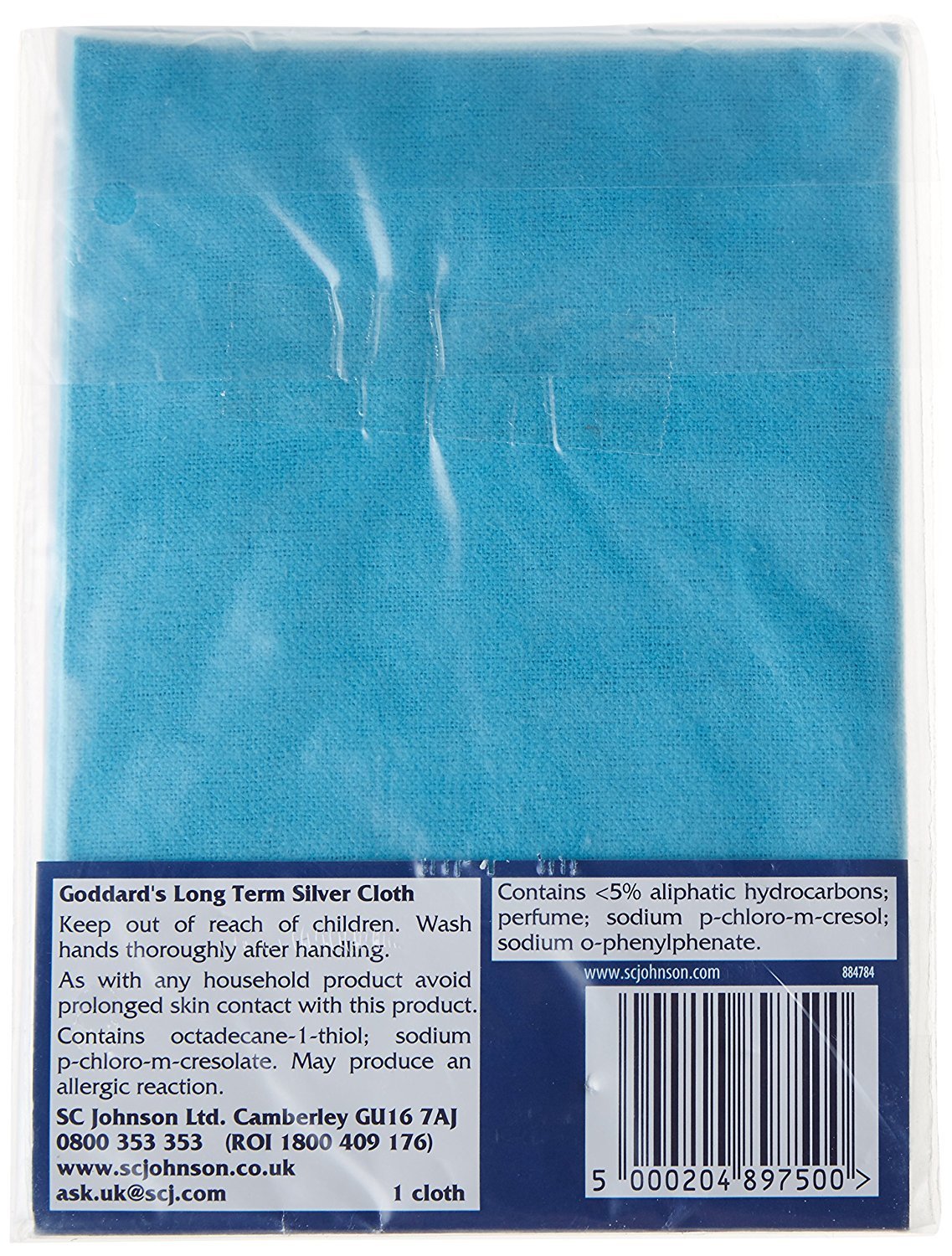 Goddards Lot de 6 chiffons argentés à long terme