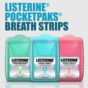 Listerine Pocketpaks Fresh Burst Breath Strips, 72