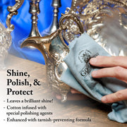 Goddard's Chiffon de Polissage Argent - Pas de frottement ou de Polissage nécessaire. 1 Pack Bleu