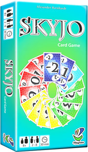 Magilano SKYJO, Jeu de Cartes Amusant pour Les Jeunes et Les Moins Jeunes, des soirées de Jeu Amusantes dans Le Cercle d'amis et de Famille.