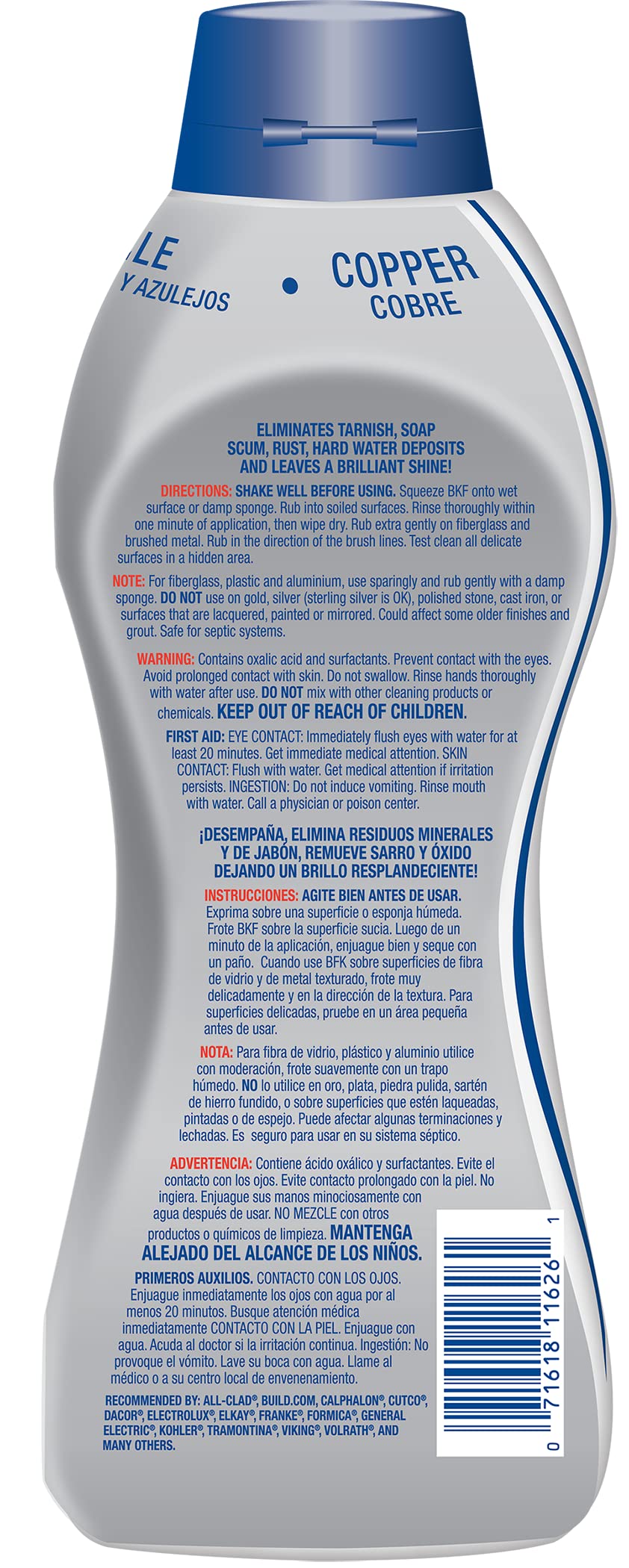Bar Keeper's Friend SOFT CLEANER 26 oz Bottle