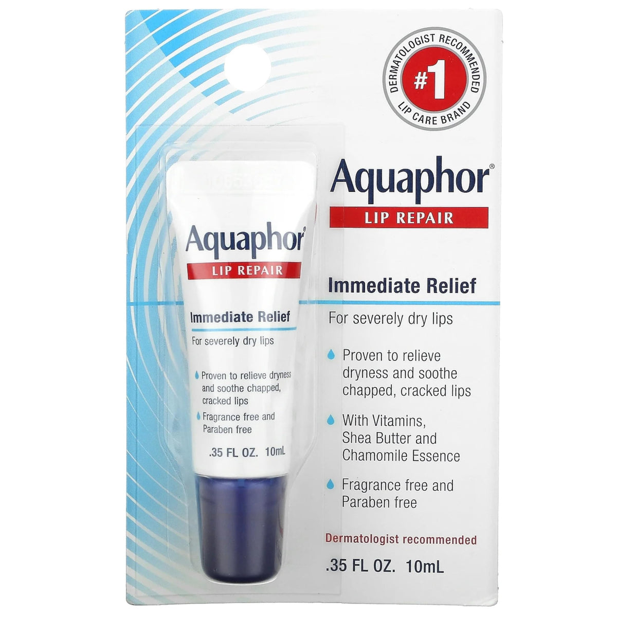 Aquaphor Réparation des lèvres Taille .35z
