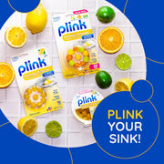 Plink Lot de 3 désodorisants pour déchets Parfum Citron