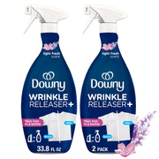 Downy Lot de 2 sprays anti-rides Plus - Parfum frais et léger - 180 ml - Désodorisant textile, désodorisant, antistatique et aide au fer