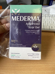 Mederma Advanced Scar Gel 1 x Daily Reduces The Appearance of Old New Scars #1 Doctor Pharmacist Recommended Brand for Scars 1,76 oz, Clear, 100 g (2 x 50 g)
