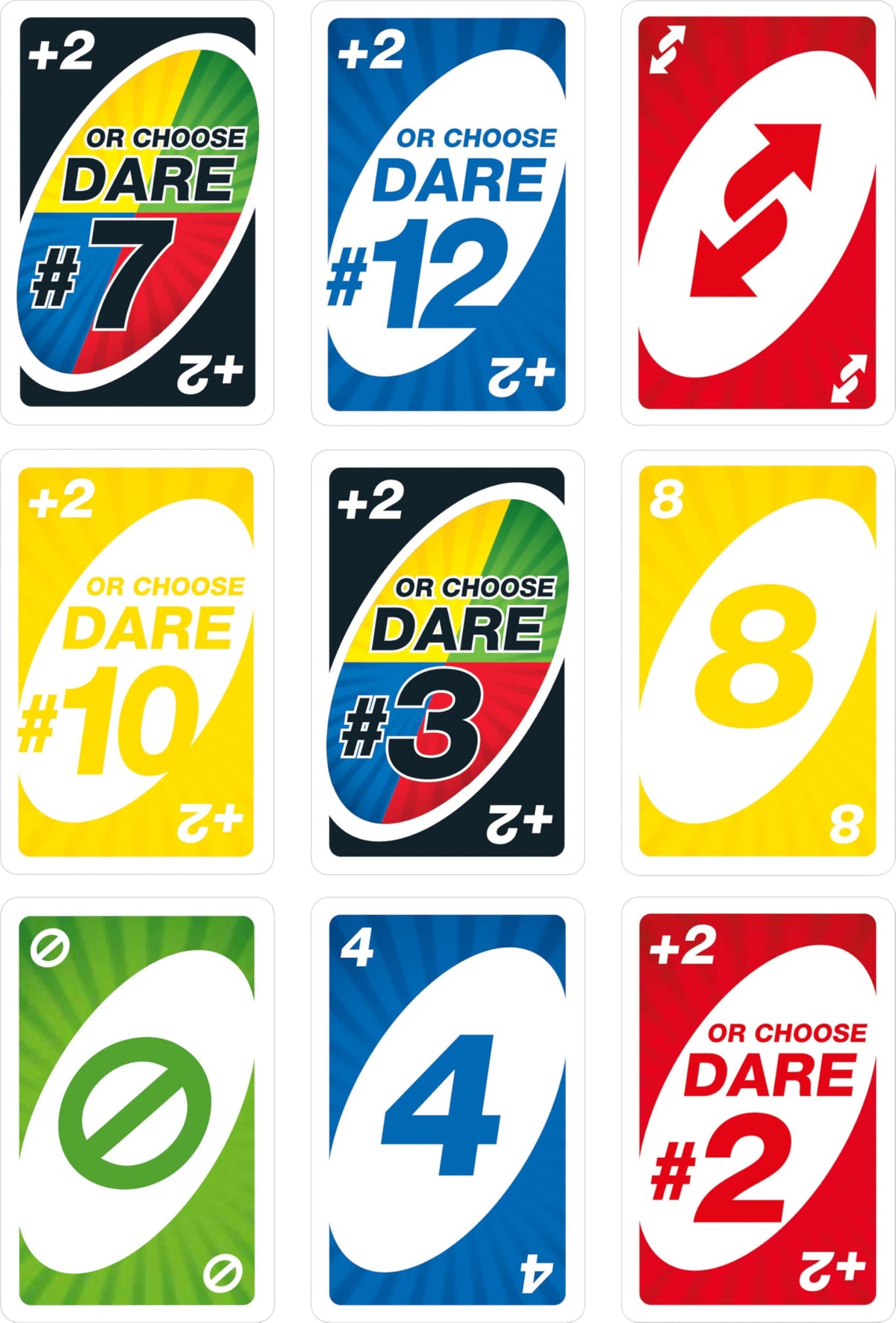 Mattel Games UNO Dare Jeu de Cartes