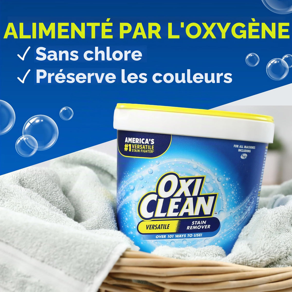 Oxiclean polyvalente Détachant gratuit, 1,4 kilogram