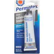 Permatex 80050 Mastic adhésif en Silicone Transparent RTV 85 g