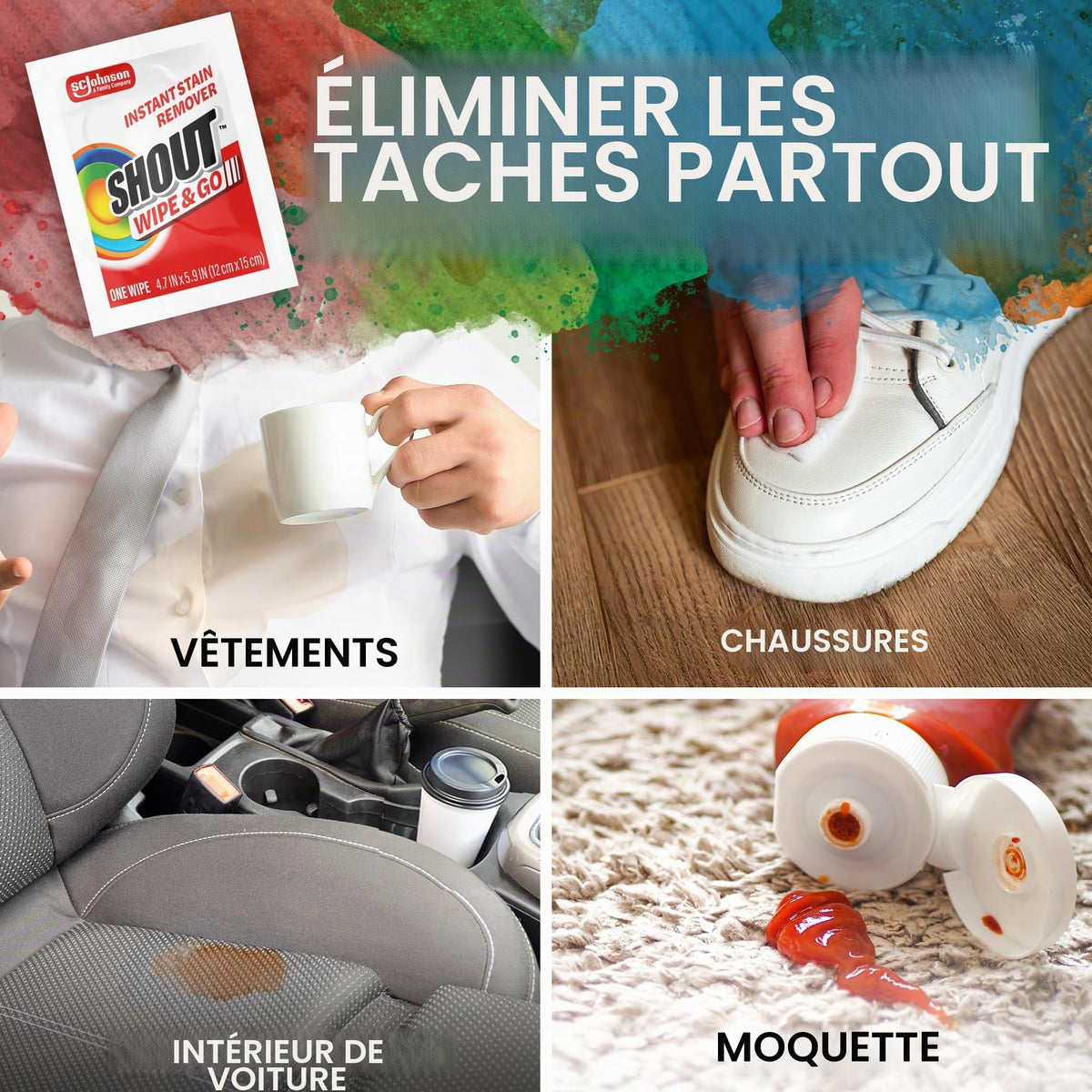Crier essuyer et aller