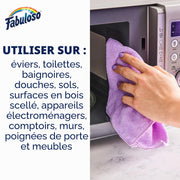 Fabuloso Nettoyant tout usage pour sols, salle de bains, douches et cuisines Lavande - 56 Fl Oz