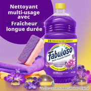 Fabuloso Nettoyant tout usage pour sols, salle de bains, douches et cuisines Lavande - 56 Fl Oz