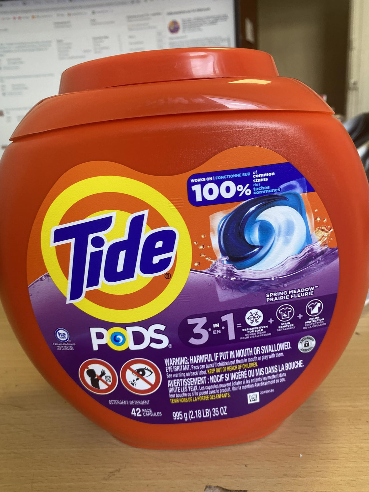 Tide PODS Lot de 42 sachets de détergent liquide