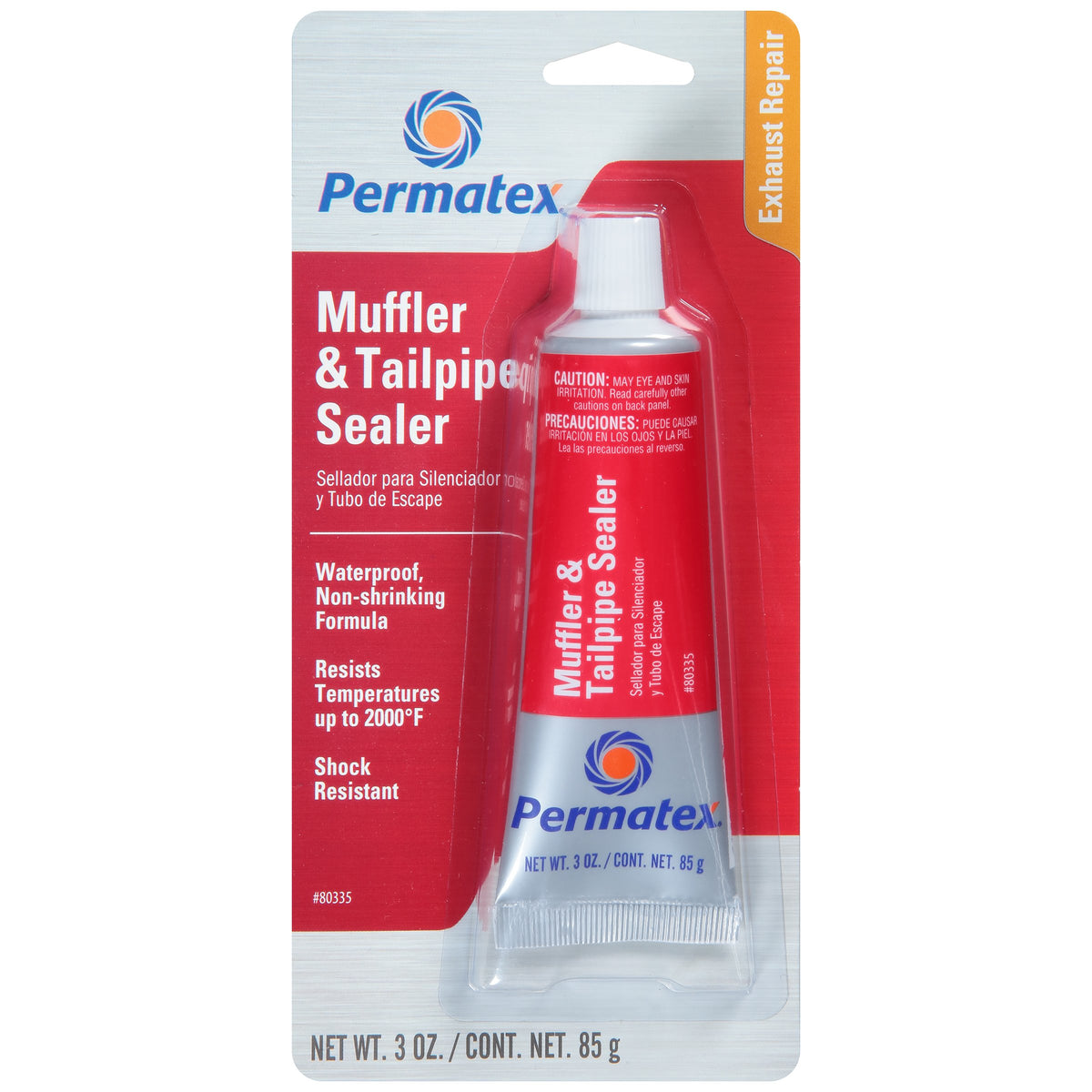 Permatex 80335 appareil de silencieux et d'échappement sealer, 3 G