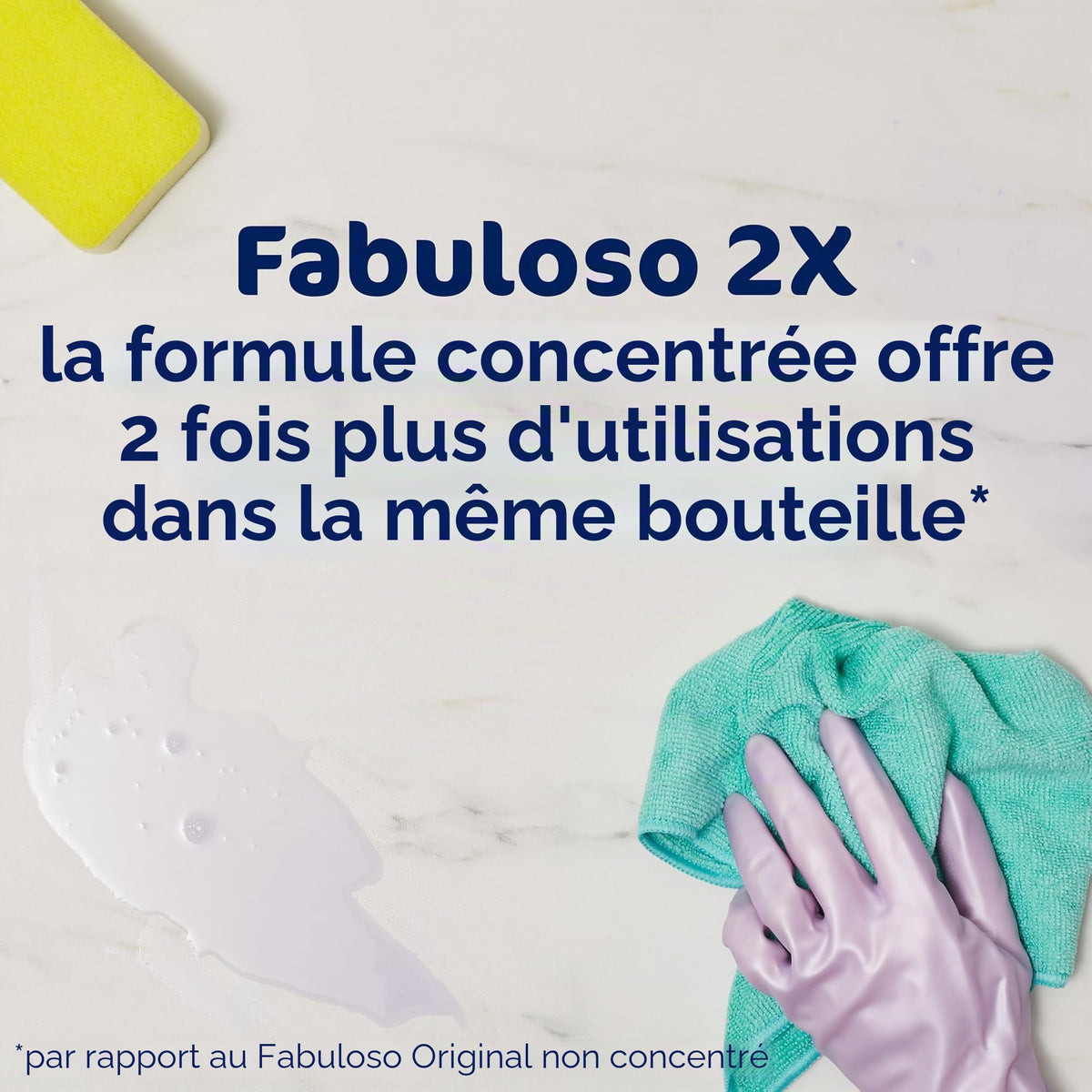 Fabuloso Nettoyant tout usage pour sols, salle de bains, douches et cuisines Lavande - 56 Fl Oz