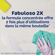 Fabuloso Nettoyant tout usage pour sols, salle de bains, douches et cuisines Lavande - 56 Fl Oz