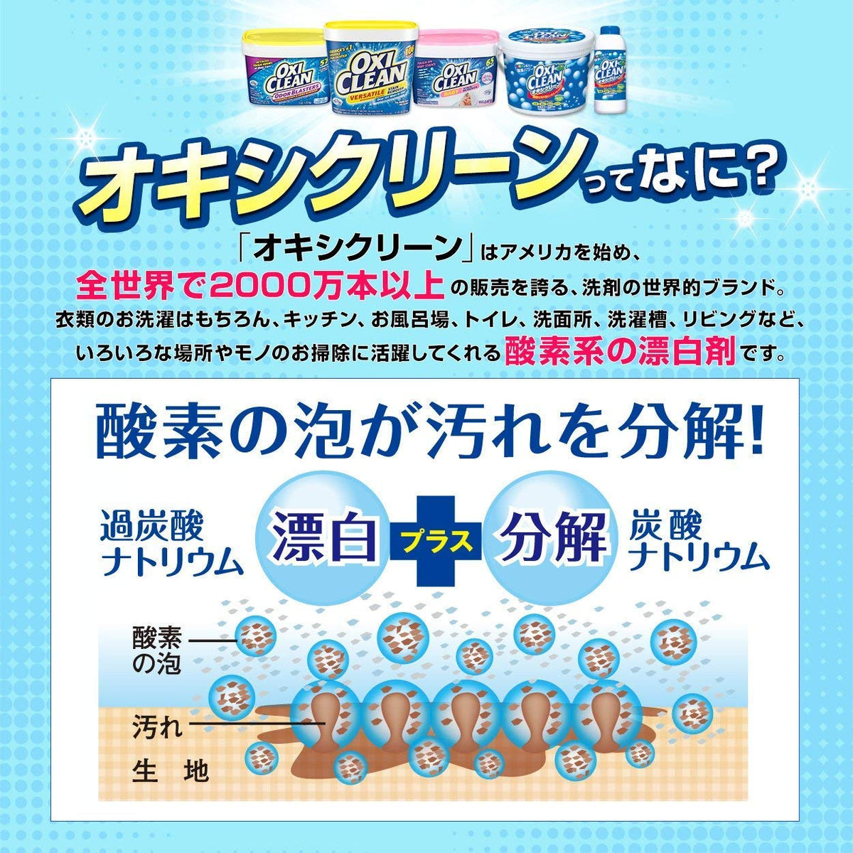 OxiClean Détachant polyvalent 1,4 kg